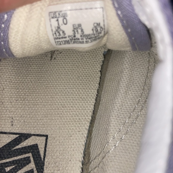 Vans Kids Languid Lavender Old Skool Shoes - Picture 9 of 10